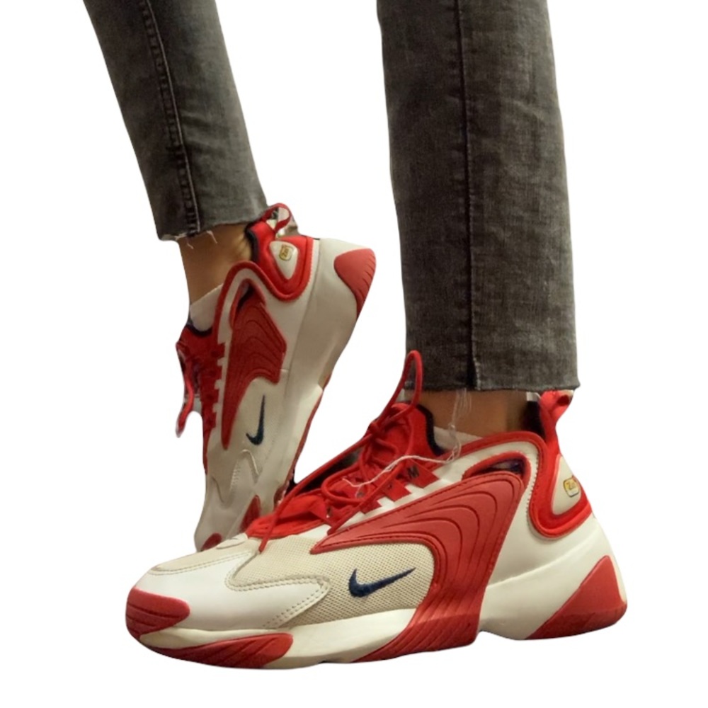 Vintage Red and white Nike Zoom